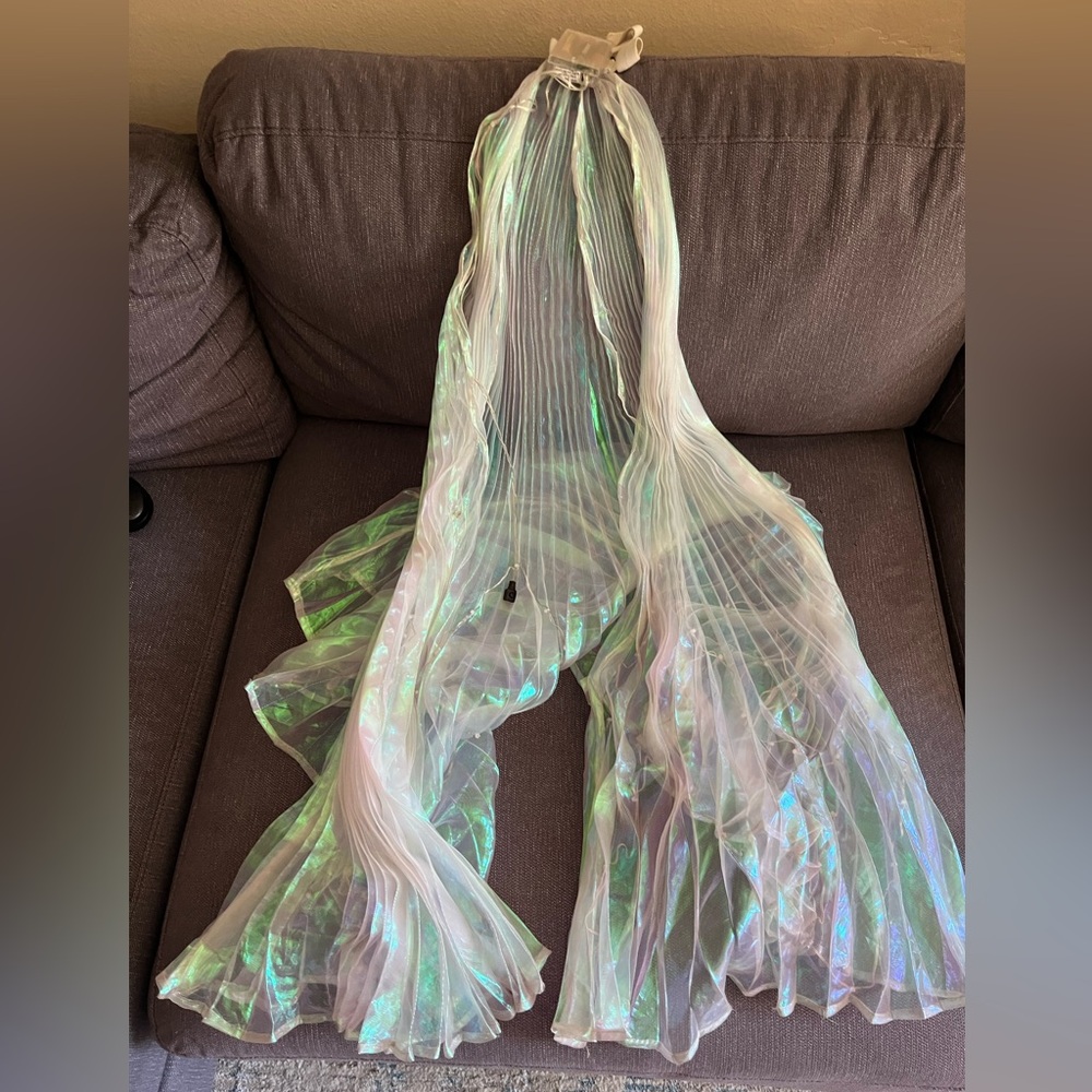 Iridescent Sheer Scarf